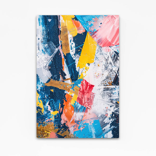 Tableau Abstrait Vibration Chromatique | TableauDecoModerne®