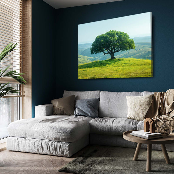 Tableau Arbre Colline Verdoyante | TableauDecoModerne®
