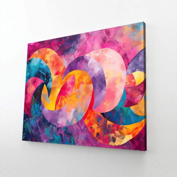 Vagues Chromatiques Tableau Abstrait | TableauDecoModerne®