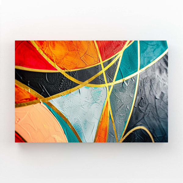 Vibration Chromatique Tableau Abstrait | TableauDecoModerne®
