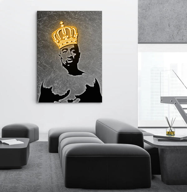 Tableau Portrait Tupac | TableauDecoModerne®