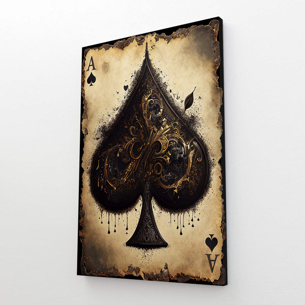 As de Pique Tableau | TableauDecoModerne®