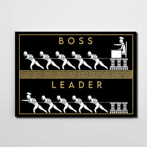 Tableau Motivation Boss vs Leader | TableauDecoModerne®
