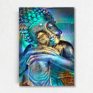 Tableau Buddha Bleu | TableauDecoModerne®