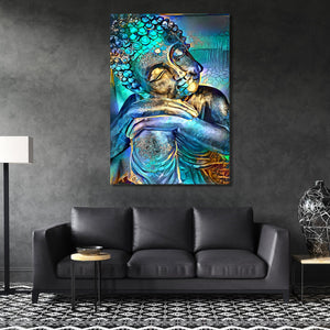 Tableau Buddha Bleu | TableauDecoModerne®