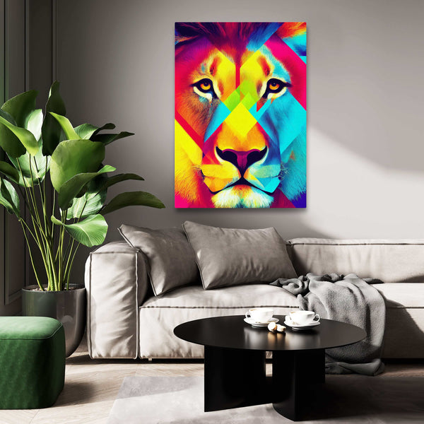 Pop Art Lion