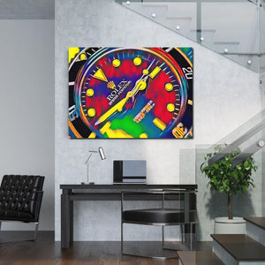 Tableau Pop Art Rolex | TableauDecoModerne®