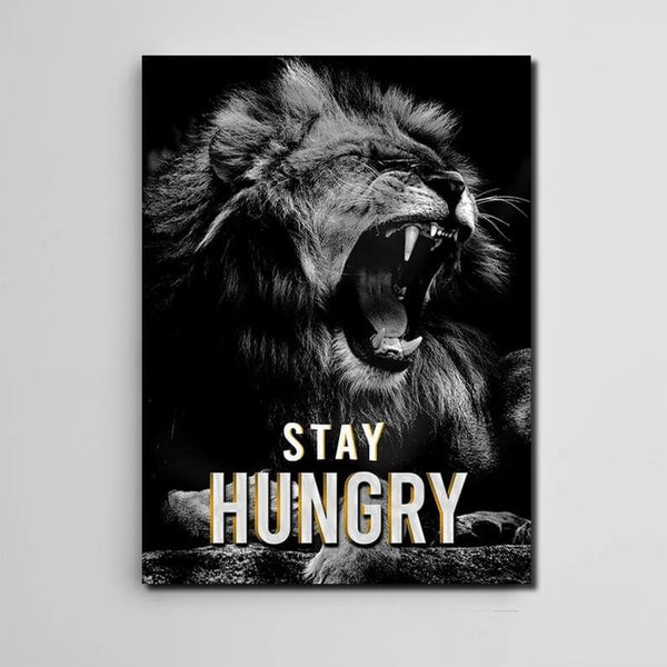 Tableau Tete de Lion Motivation | TableauDecoModerne®