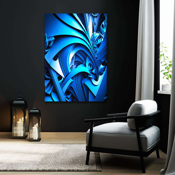Tableau Abstrait Bleu | TableauDecoModerne®
