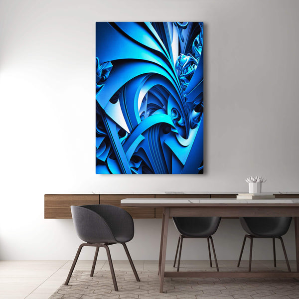 Tableau Abstrait Bleu | TableauDecoModerne®