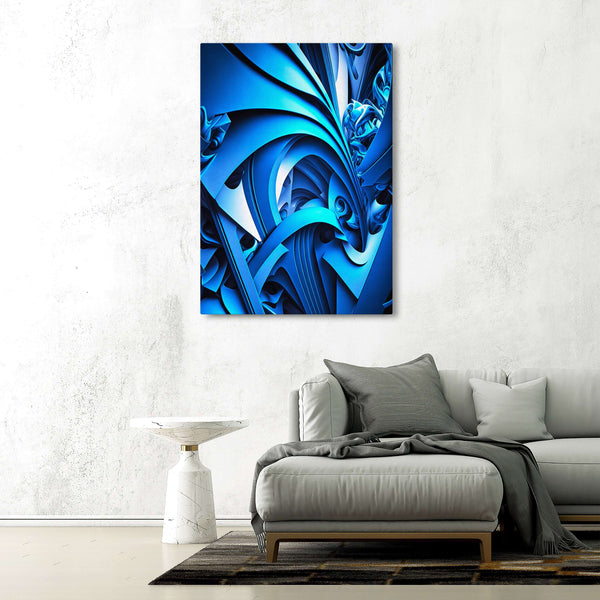 Tableau Abstrait Bleu | TableauDecoModerne®