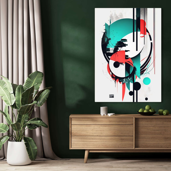 Tableau Abstrait Circulaire | TableauDecoModerne®