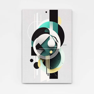 Tableau Abstrait Design Circulaire | TableauDecoModerne®