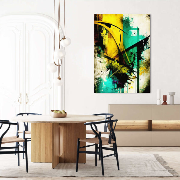 Tableau Abstrait Design Coloré | TableauDecoModerne®