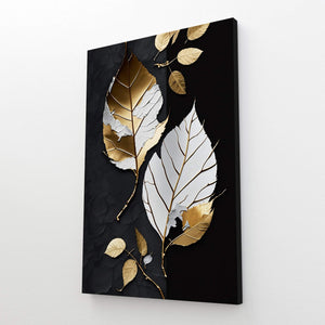 Tableau Abstrait Feuilles | TableauDecoModerne®