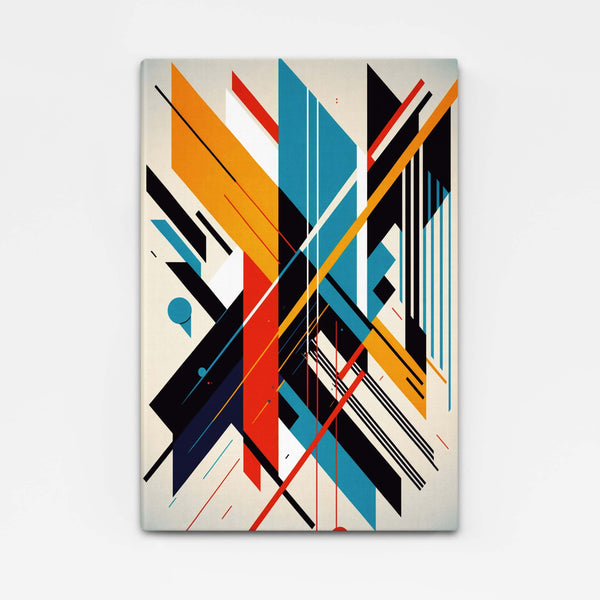 Tableau Abstrait Moderne Lignes | TableauDecoModerne®
