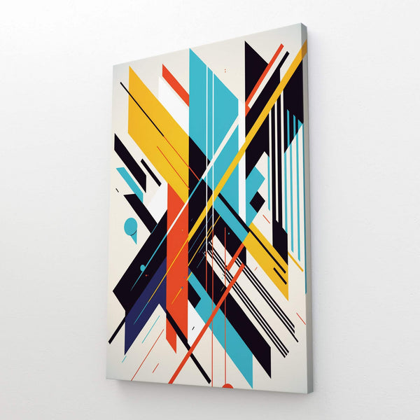 Tableau Abstrait Moderne Lignes | TableauDecoModerne®