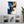 Tableau Abstrait Or et Bleu Moderne | TableauDecoModerne®