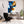 Tableau Abstrait Or et Bleu Moderne | TableauDecoModerne®