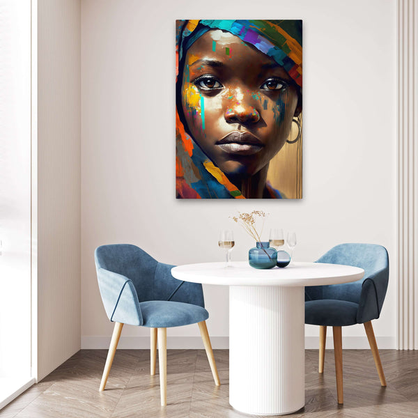 Tableau Africain Enfant | TableauDecoModerne®