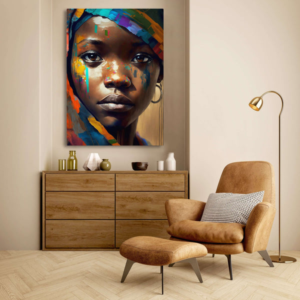 Tableau Africain Enfant | TableauDecoModerne®