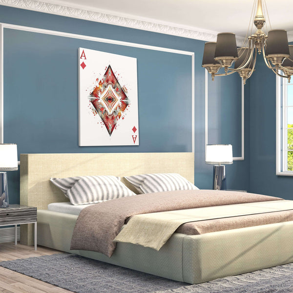 Tableau As de Carreau Design | TableauDecoModerne®