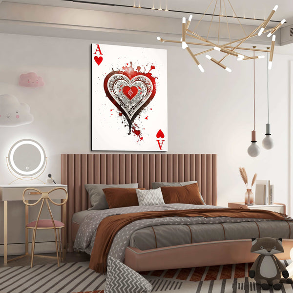 Tableau As de Coeur Moderne | TableauDecoModerne®