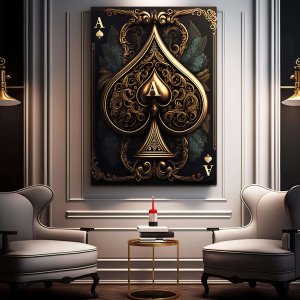 Tableau As de Pique Casino | TableauDecoModerne®