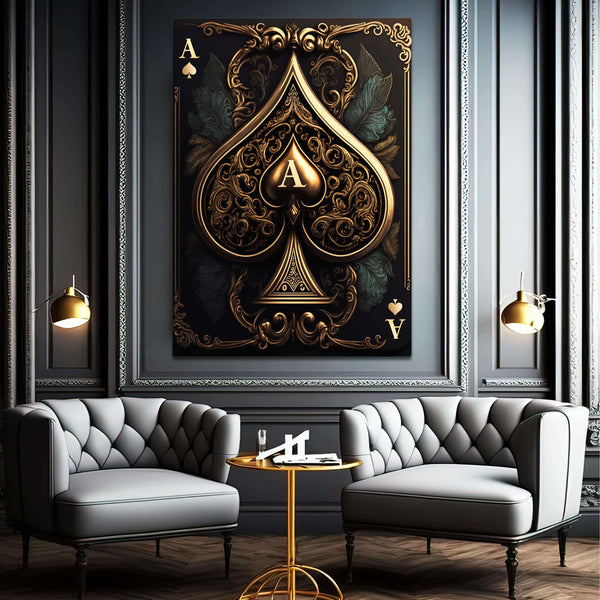 Tableau As de Pique Casino | TableauDecoModerne®