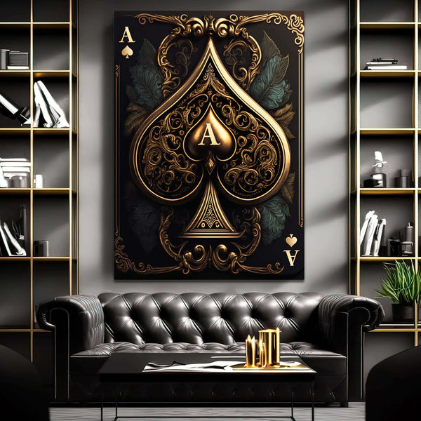 Tableau As de Pique Casino | TableauDecoModerne®