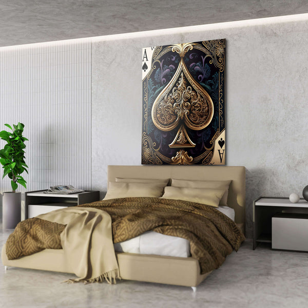 Tableau As de Pique Luxe | TableauDecoModerne®