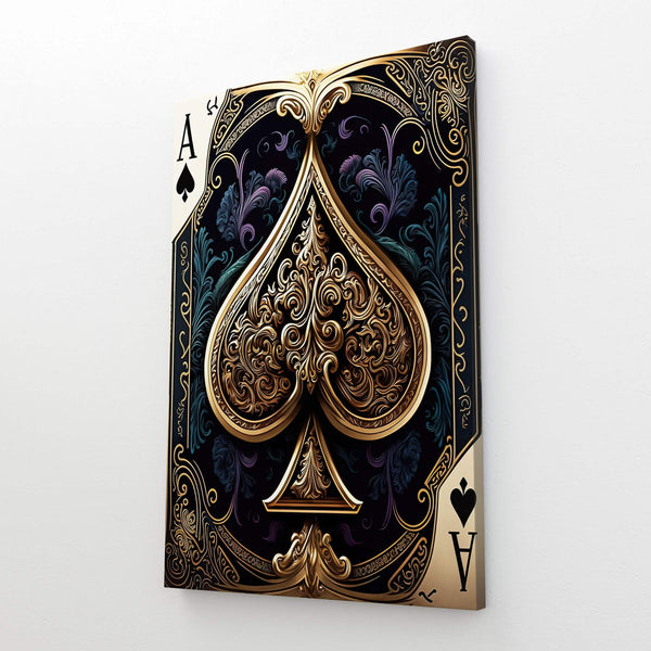 Tableau As de Pique Luxe | TableauDecoModerne®