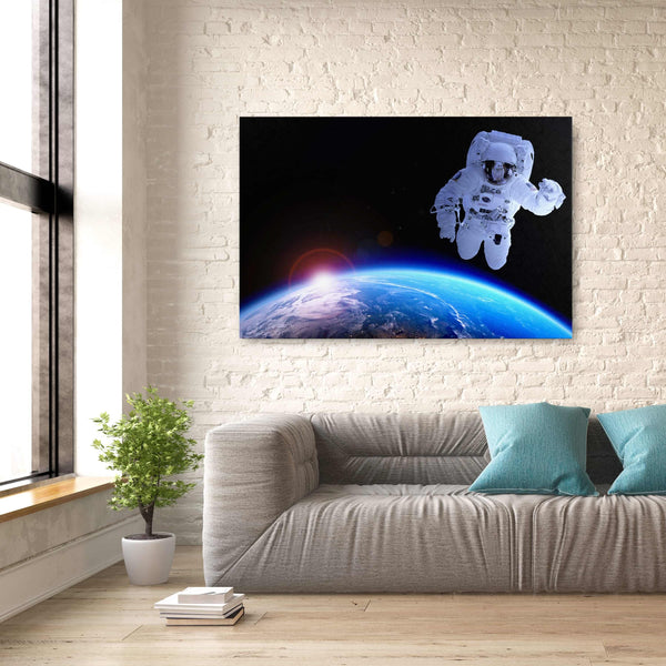 Tableau Astronaute Terre