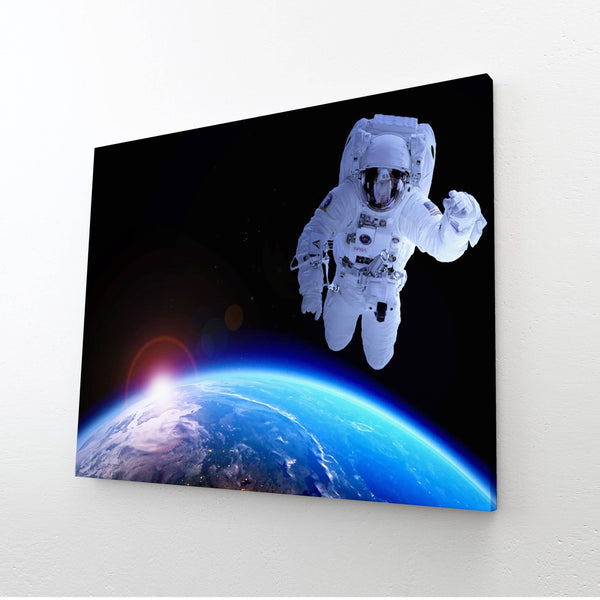 Tableau Astronaute Terre