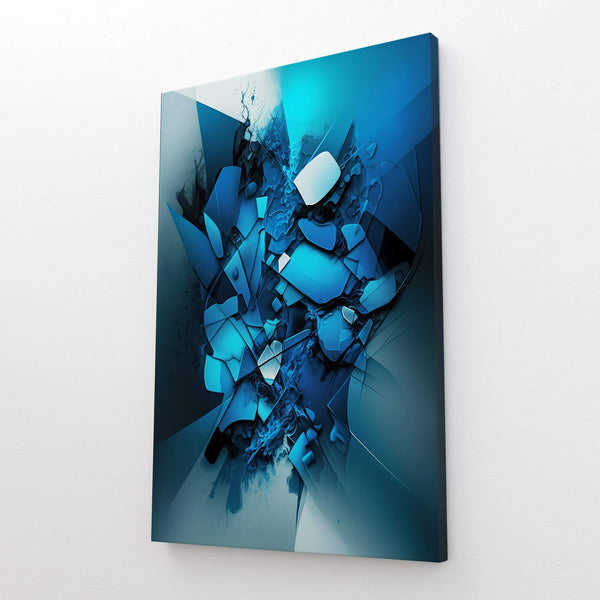 Tableau Bleu Abstrait | TableauDecoModerne®