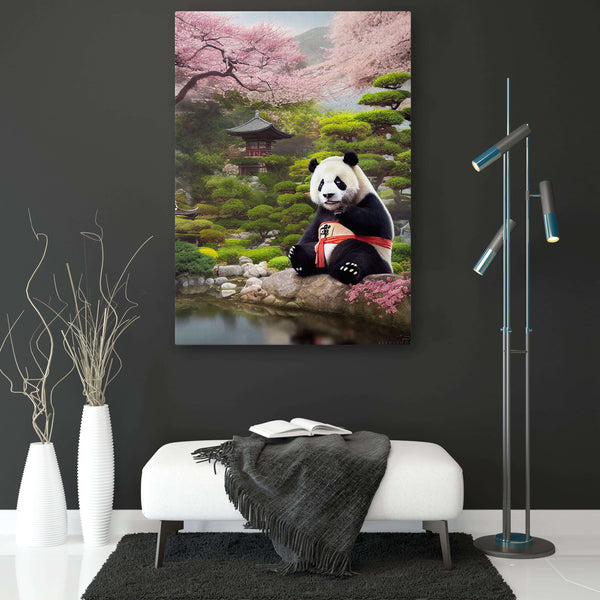 Tableau Cerisier Japonais Panda