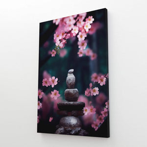 Tableau Cerisier Japonais Zen