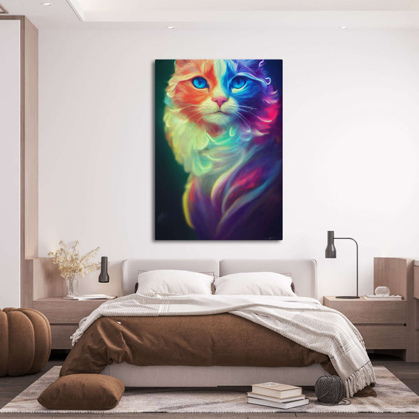 Tableau Chatte Pop Art | TableauDecoModerne®