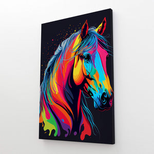 Tableau Cheval Pop Art Moderne | TableauDecoModerne®