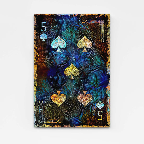 Tableau Cinq de Pique | TableauDecoModerne®