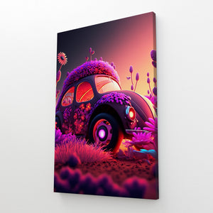 Tableau Coccinelle Voiture | TableauDecoModerne®