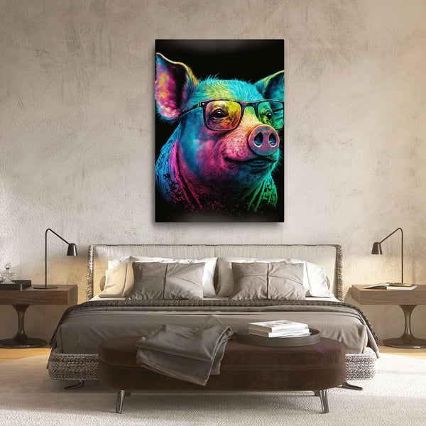 Tableau Cochon Pop Art | TableauDecoModerne®