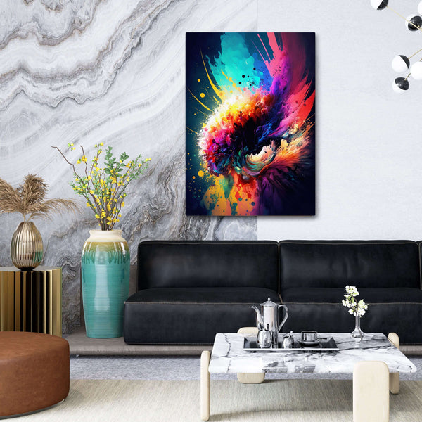 Tableau Coloré Abstrait | TableauDecoModerne®