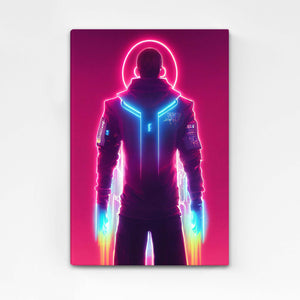 Tableau Cyberpunk Neon | TableauDecoModerne®