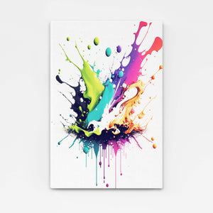 Tableau Design Coloré Abstrait  | TableauDecoModerne®
