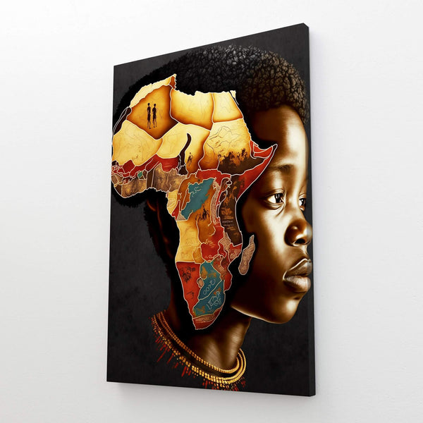 Tableau Enfant Afrique | TableauDecoModerne®