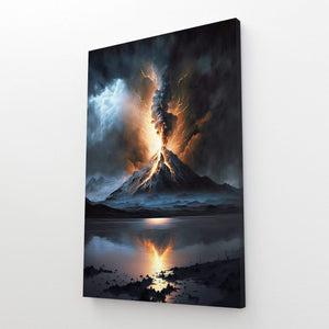 Tableau Eruption Volcanique | TableauDecoModerne®