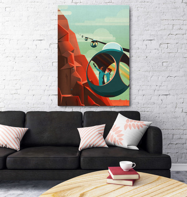 Tableau Espace Mars