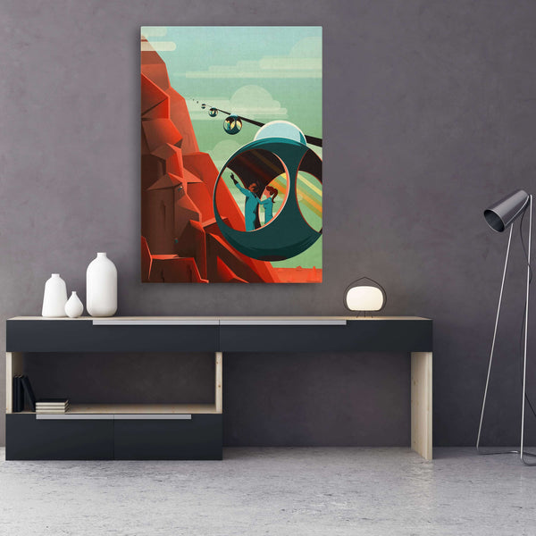 Tableau Espace Mars