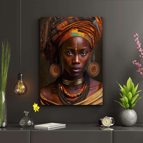 Tableau Femme Afrique | TableauDecoModerne®